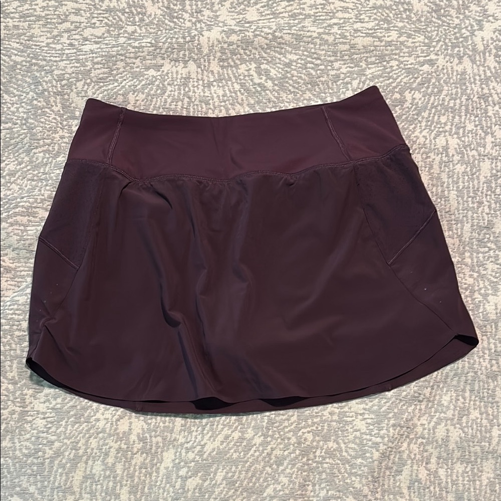 Athleta Purple Skorts Lightweight Flared Design